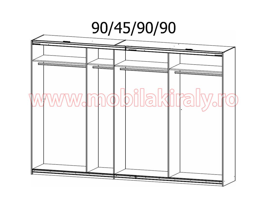 Dulap cu sincronizare usi glisante 010294 - imagine 2