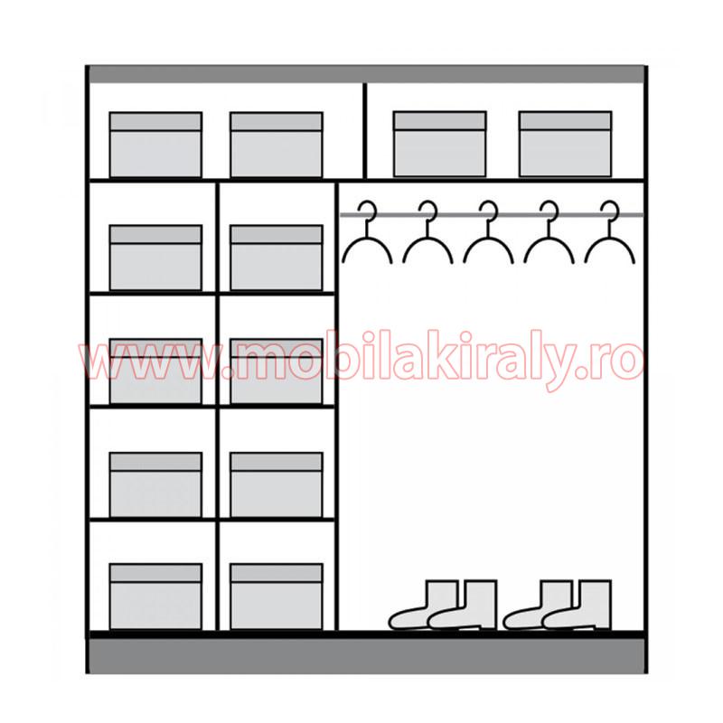 Dulap cu usi culisante 0878