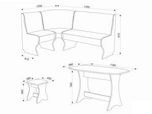 Set coltar bucatarie 015360