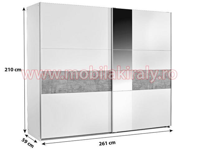 Dulap cu usi glisante B374