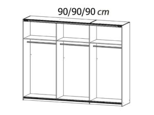 Dulap 2 usi glisante 07043