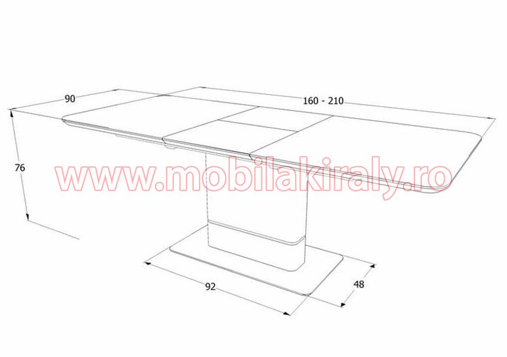 Masa extensibila B578