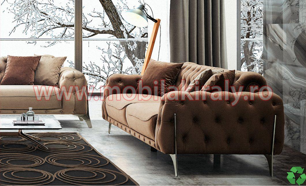 Canapea + 2 fotolii 08420 - imagine 3