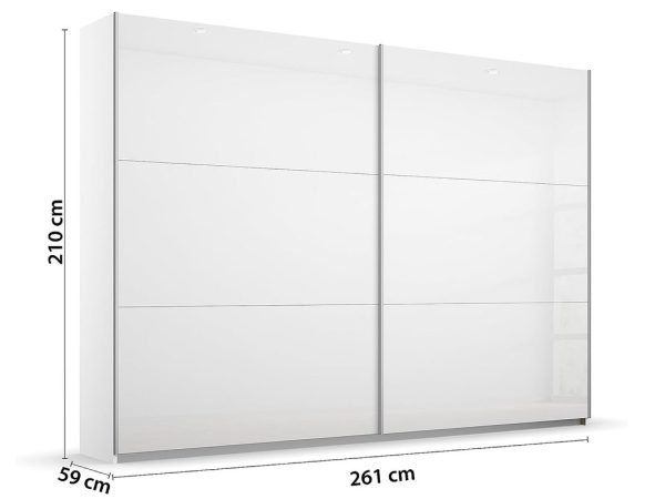 Dulap cu 2 usi glisante 09502 - imagine 4