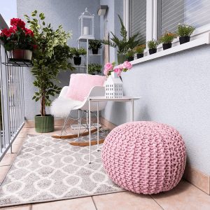 Taburet împletit 09535