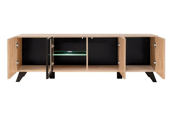 Comoda TV cu lumini LED 09554 - imagine 2