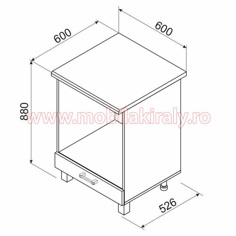 Suport cuptor fara blat 015272 - imagine 3