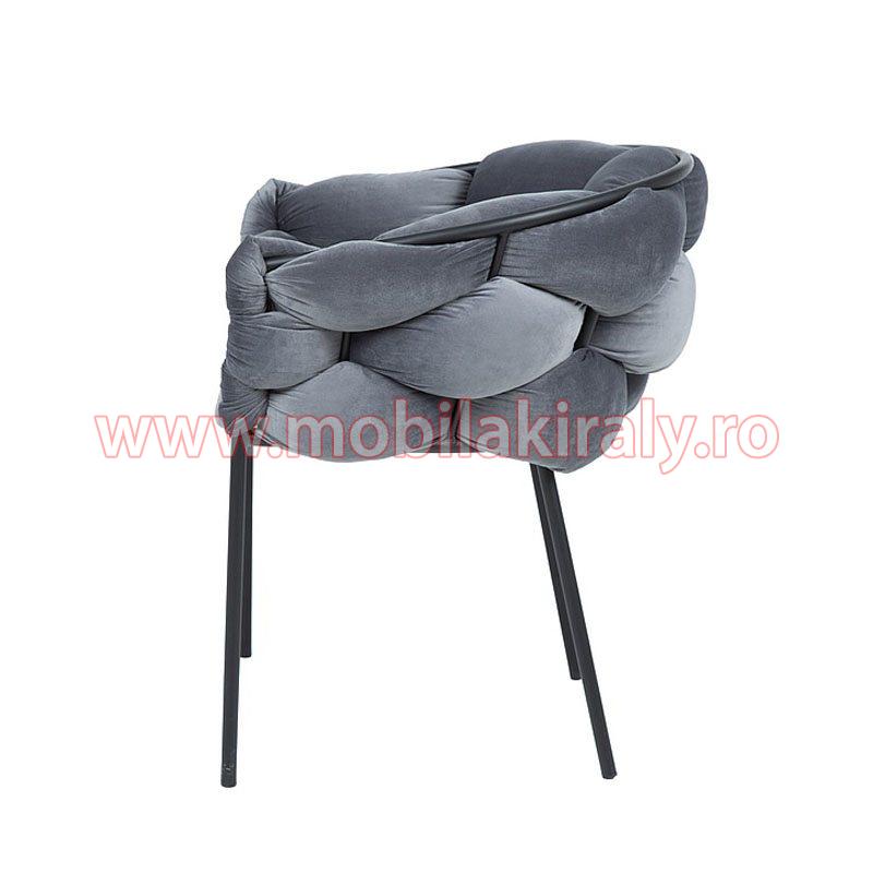 Scaun tapitat 09775 - imagine 2