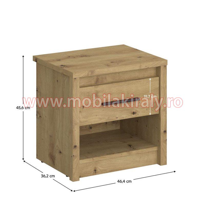 Noptiera cu sertar 09885 - imagine 2