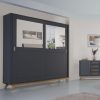 Dulap cu 2 usi glisante 010007 - imagine 2
