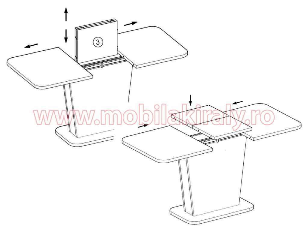 Masa extensibila 010155 - imagine 10