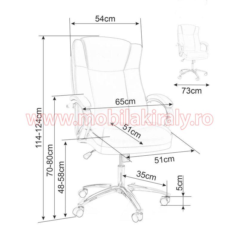 Scaun birou 010137 - imagine 2