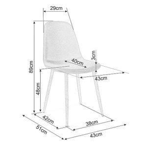 Scaun tapitat 010142