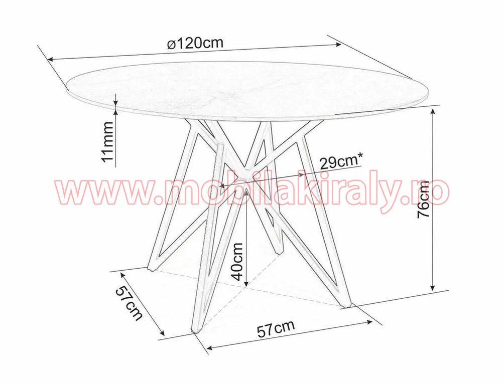 Masa rotunda 012378 - imagine 4