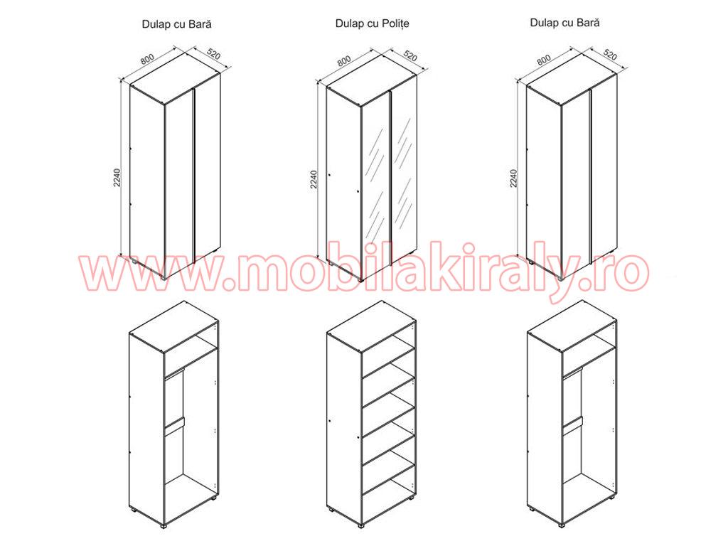 Dulap cu 6 usi 013358 - imagine 4