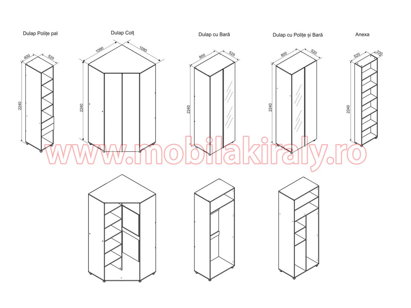 Dulap colt 6 usi 013357 - imagine 3