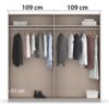 Dulap cu 2 usi glisante 013542 - imagine 2