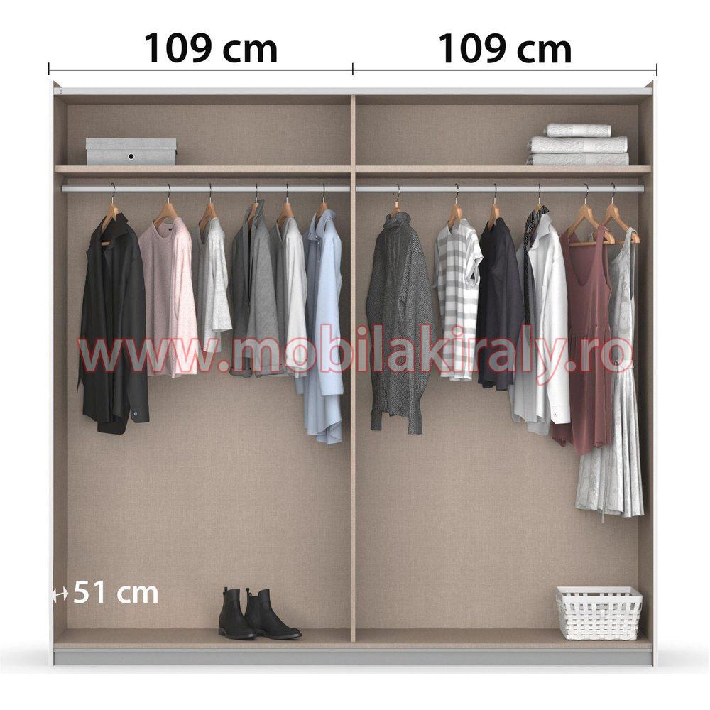 Dulap cu 2 usi glisante 013542 - imagine 2