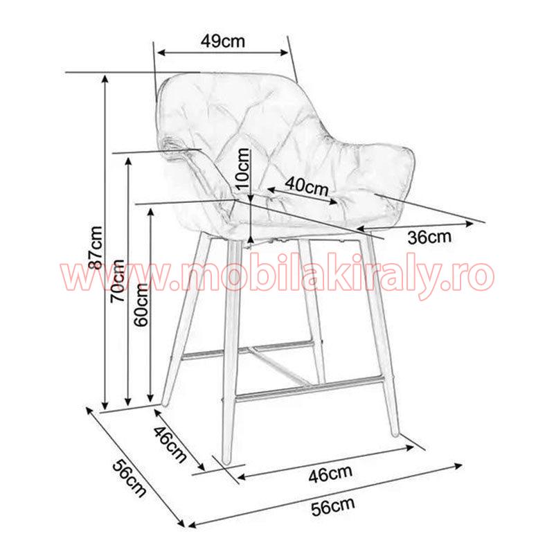Scaun bar 013455 - imagine 2
