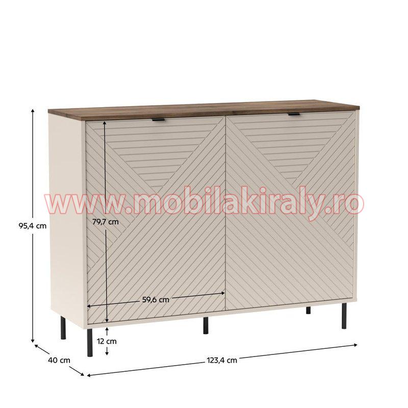 Comoda cu 2 usi 014122 - imagine 2