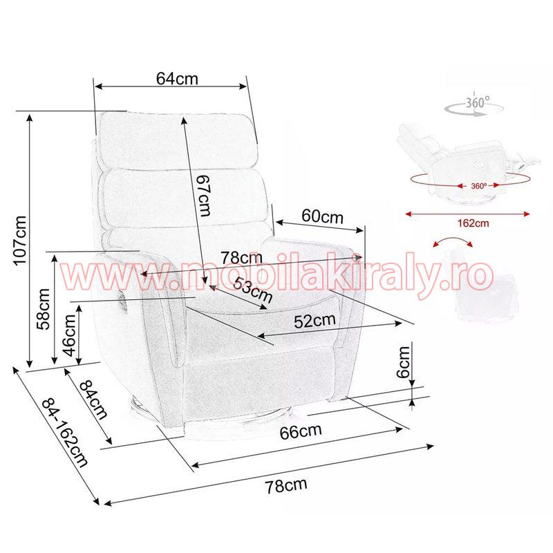 Fotoliu recliner 014829 - imagine 6