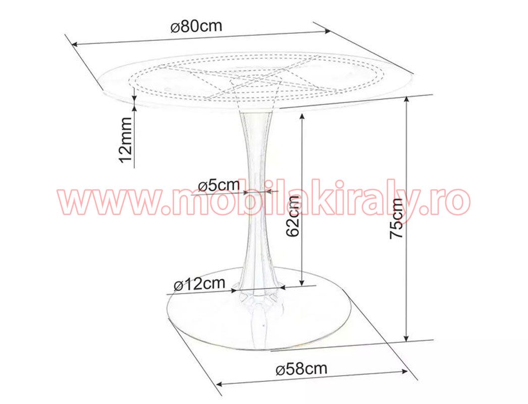 Masa rotunda 014846 - imagine 4