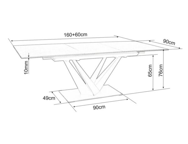 Masa extensibila 014852 - imagine 5