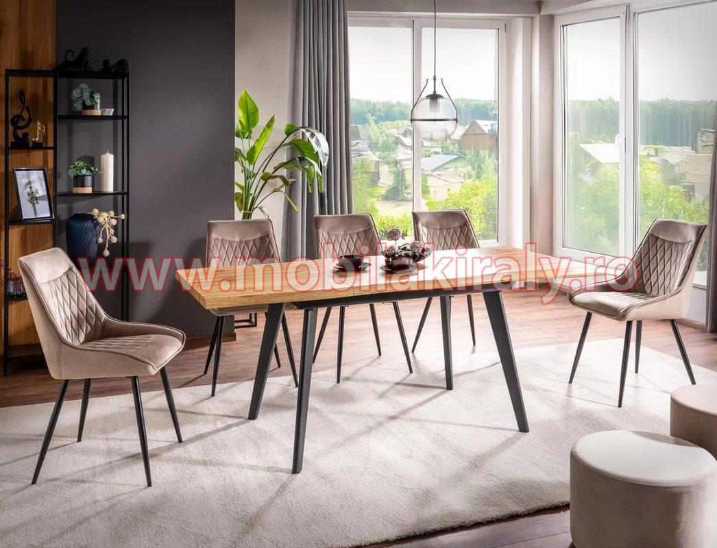 Scaun tapitat 014835 - imagine 3