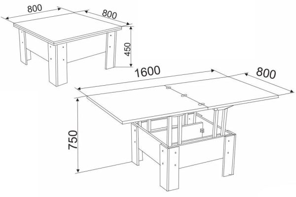Masuta extensibila 015094 - imagine 3