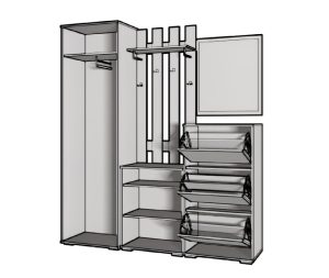 Set mobilier hol 015164