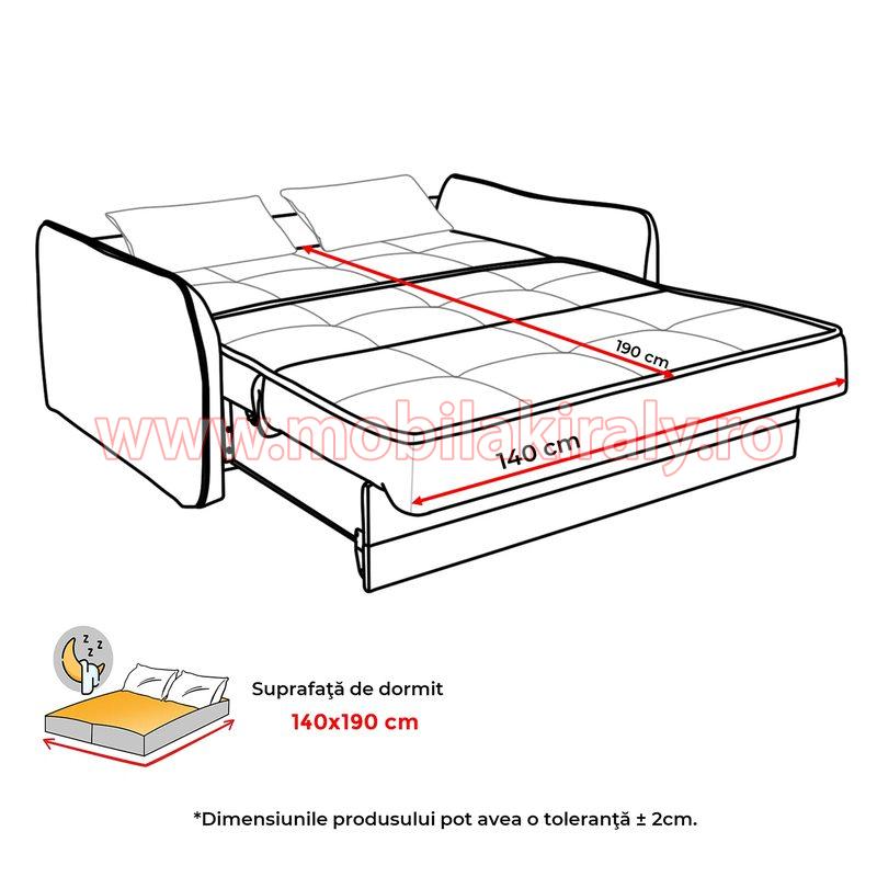Canapea extensibila 015388 - imagine 6