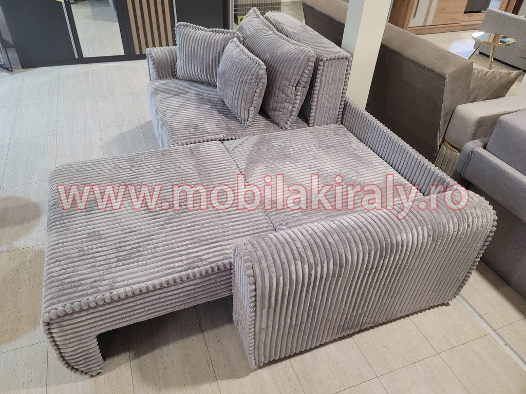 Canapea transformabilă în colțar extensibil 015421 - imagine 3