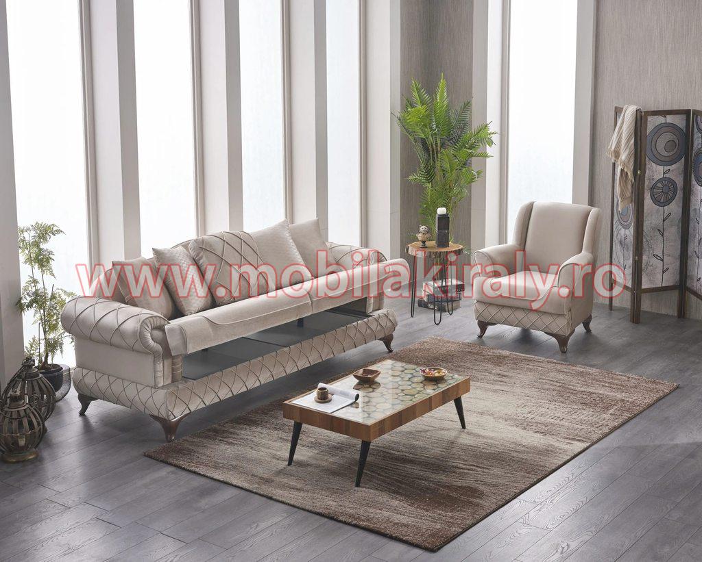 Canapea + 2 fotolii 015370 - imagine 2