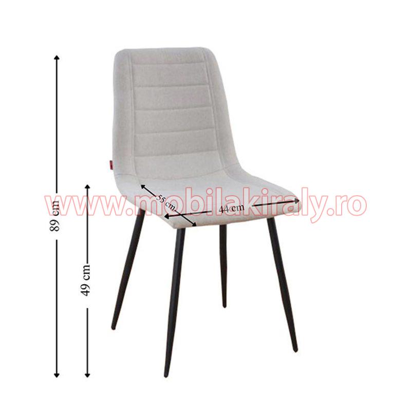 Scaun tapitat 015579 - imagine 2