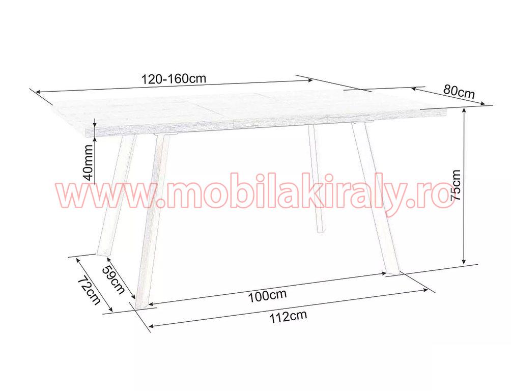 Masa extensibila 015737 - imagine 4