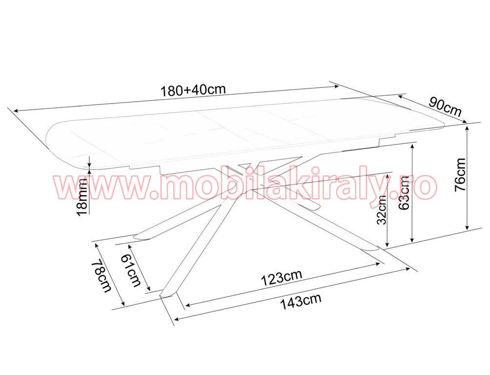 Masa extensibila 015760 - imagine 5