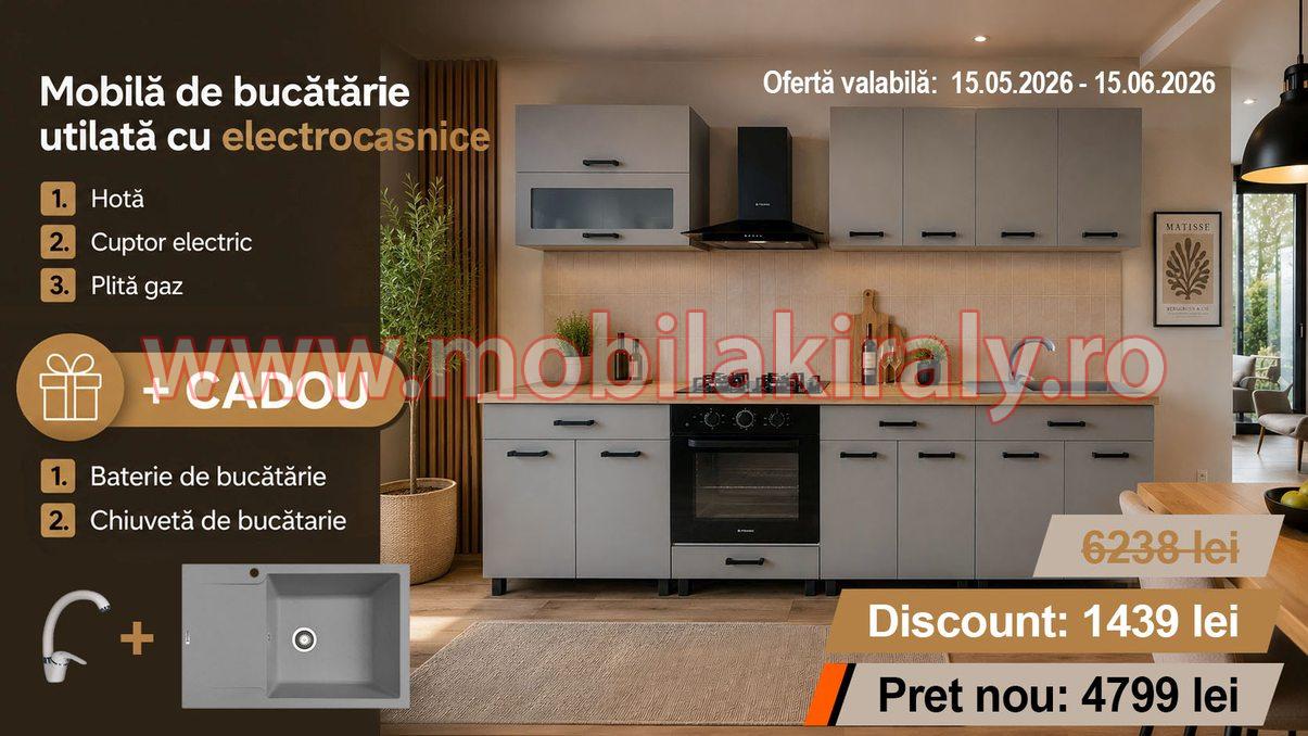 Bucătărie utilată cu electrocasnice 016169