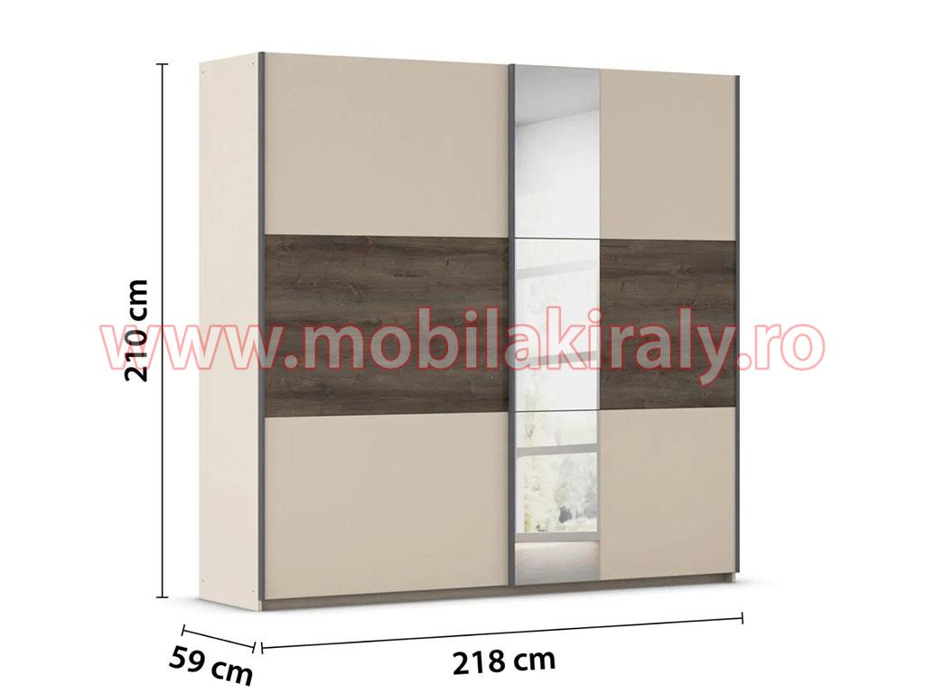 Dulap cu 2 usi glisante 016368 - imagine 3