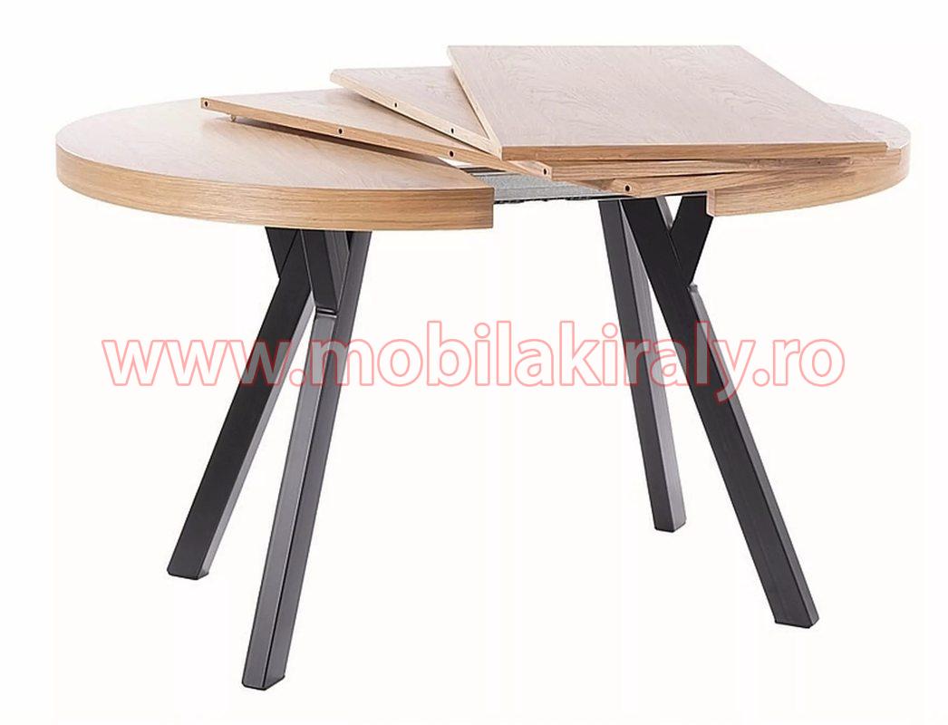 Masa rotunda/ovala extensibila 016345 - imagine 4
