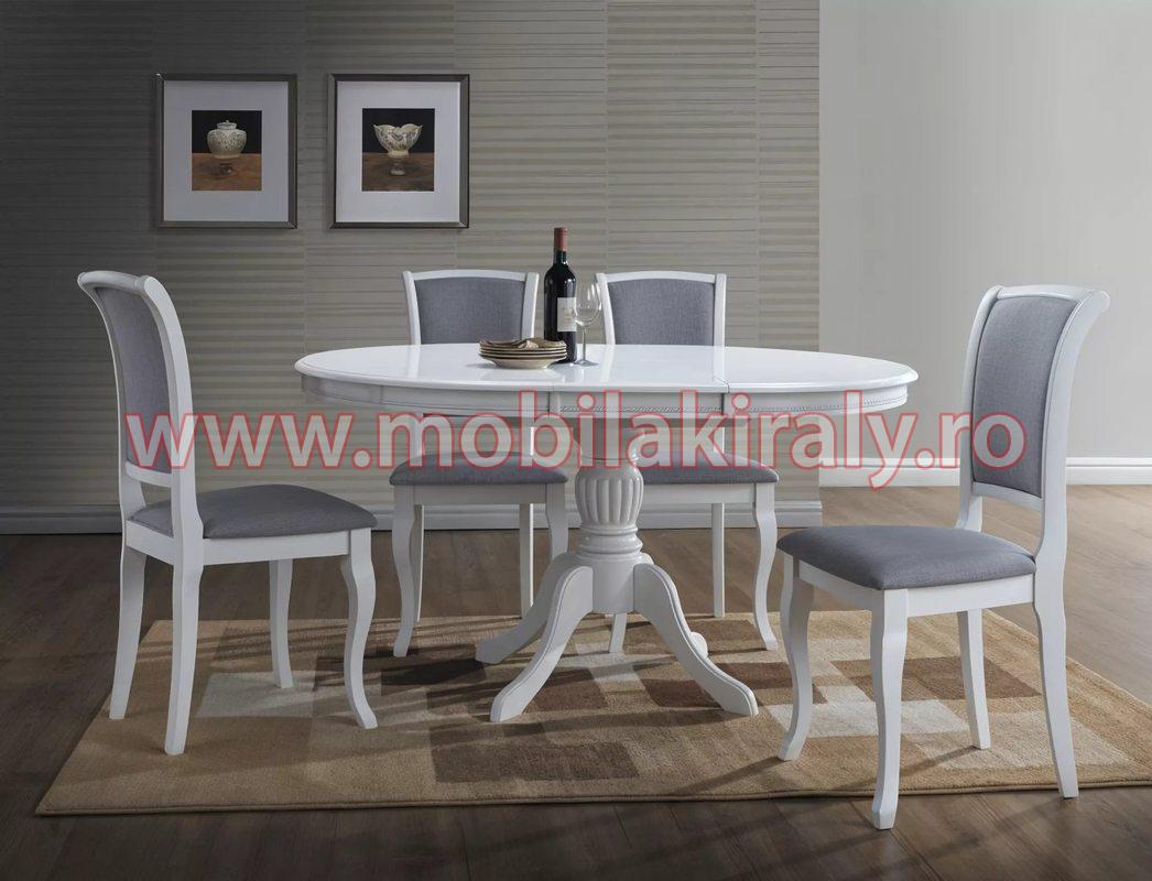 Masa rotunda/ovala extensibila 016363 - imagine 4