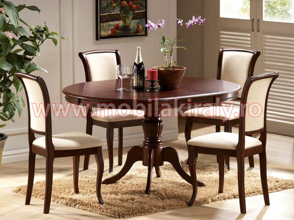 Masa rotunda/ovala extensibila 016362 - imagine 2