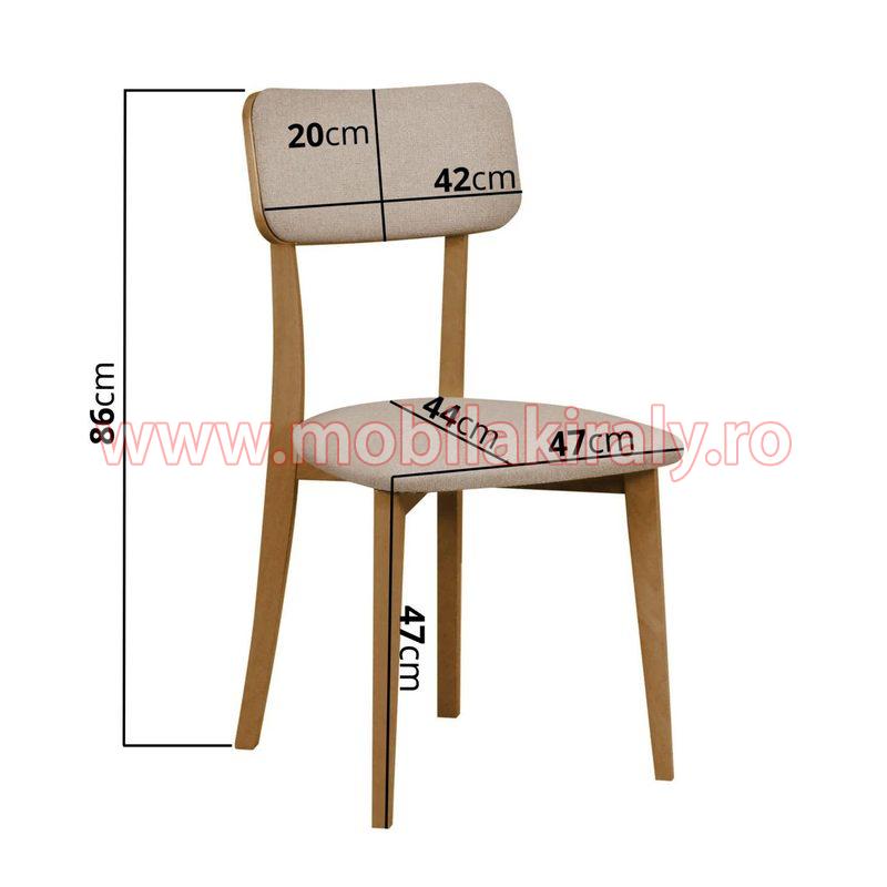 Scaun tapitat 016293 - imagine 3