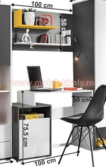Birou + polita 016651 - imagine 2