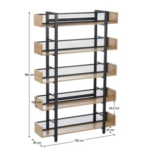 Raft cu 5 poliţe 016765