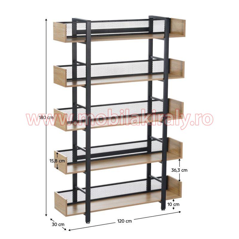 Raft cu 5 poliţe 016765 - imagine 2