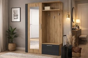 Set mobilier hol cu oglinda 016822
