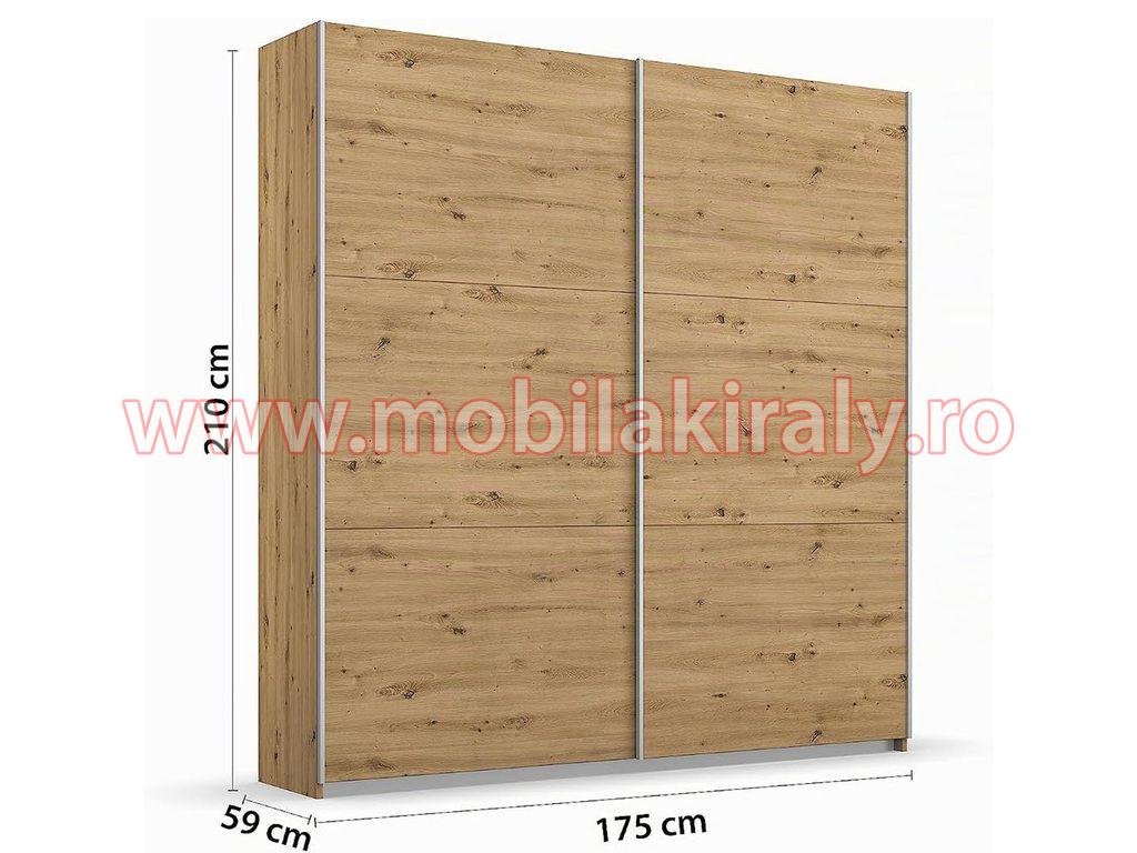 Dulap cu 2 usi glisante 017001 - imagine 3