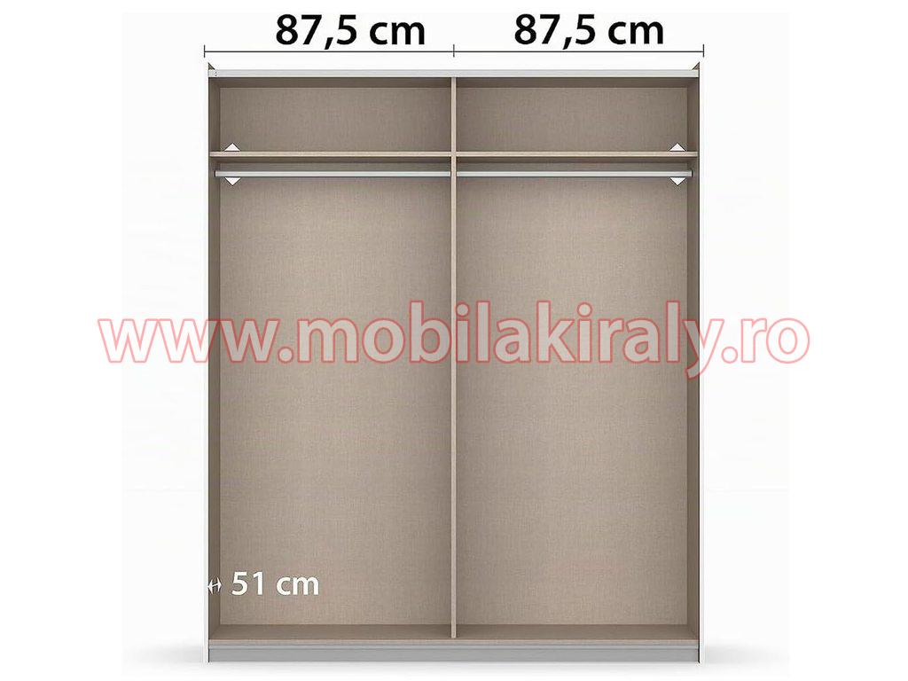Dulap cu 2 usi glisante 017001 - imagine 2