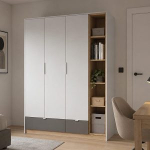 Dulap cu 3 usi si 2 sertare 016816