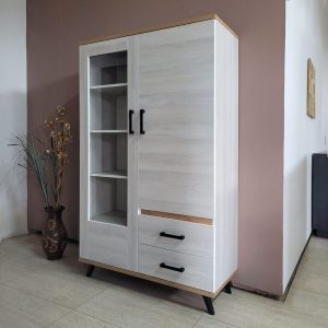 Vitrina cu 2 usi si 2 sertare 016832